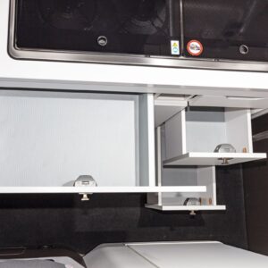 Antirutsch-Schutzmatten 3er-Set, Schubladen der Küchenzeile im VW Grand California 600, einlegefertig