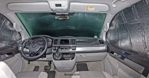 ISOLITE Inside Fahrerhausfenster 3-tlg., alle VW T6 mit Sensoren im Innen-Rückspiegel