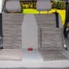 Second Skin Schonbezug 2er-Bank VW T6.1 California Coast Design Mixed Dots/Palladium