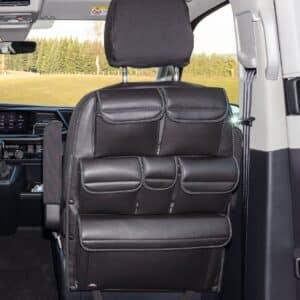 UTILITY Titanschwarz Fahrer-Beifahrersitz VW T6.1/T6/T5 California Beach/Multivan, Design „Leder Titanschwarz“