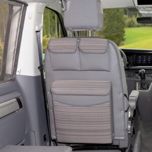 UTILITY mit MULTIBOX Maxi Mixed Dots/Leder Palladium Fahrerhaussitze VW T6.1/T6/T5 California Beach/Multivan