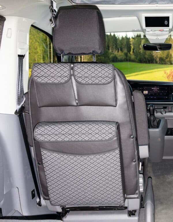 UTILITY mit MULTIBOX Maxi für Fahrerhaussitze VW T6.1/T6/T5 California Beach/Multivan
