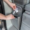 UTILITY für Stauschrank hinten, "Duschtasche", VW T6.1 California Ocean / Coast sowie Beach mit 2er-Bank, Design „Leder Palladium"