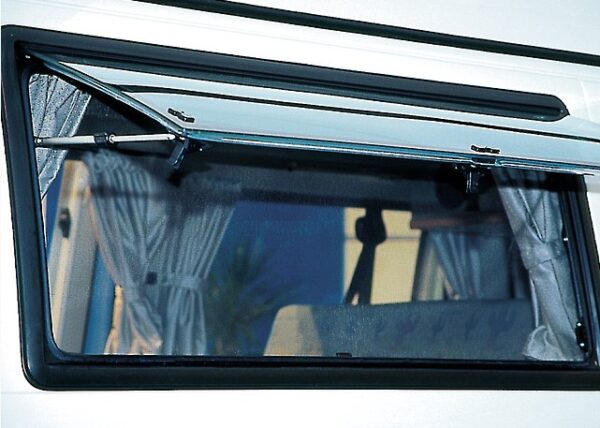 Beispielbild: VW T4 California Coach FLYOUT Aufstellfenster FLYOUT für Schiebefenster in/gegenüber Schiebetür VW T4