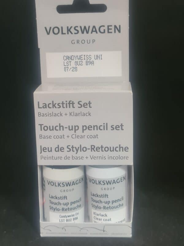 Original Volkswagen Audi Lackstift-Set Candyweiss LST0U2B9A