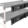 Disc-O-Bed Seitentasche / Side Organizer Erwachsenenbetten schwarz Beispiel