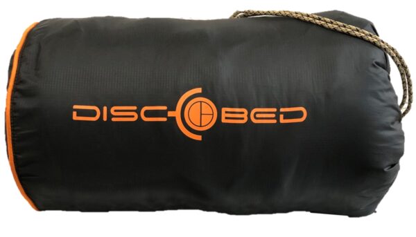 Disc-O-Bed Multifunktionsdecke Schlafsack gepackt