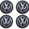 4x Original Volkswagen VW Nabendeckel Felgendeckel Alufelgen 6C0601171 XQI