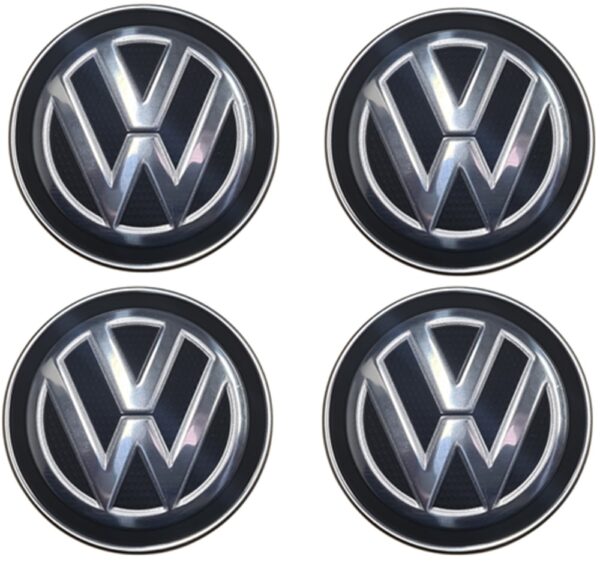 4x Original Volkswagen VW Nabendeckel Felgendeckel Alufelgen 6C0601171 XQI