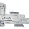 Original VW Golf 5 / 6 Variant Lampenträger Rückleuchte hinten rechts 1K9945258 Rückseite