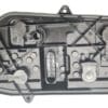 Original VW T5 Lampenträger links Rückleuchte Heckklappe 7E5945257 Rueckseite