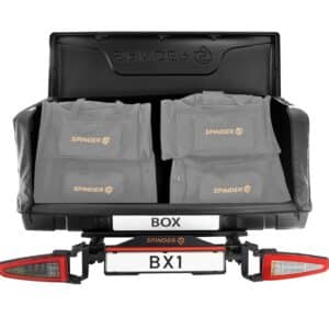 Komplettpaket SPINDER SB3 als Trägerbasis mit Transportbox SPINDER BX1